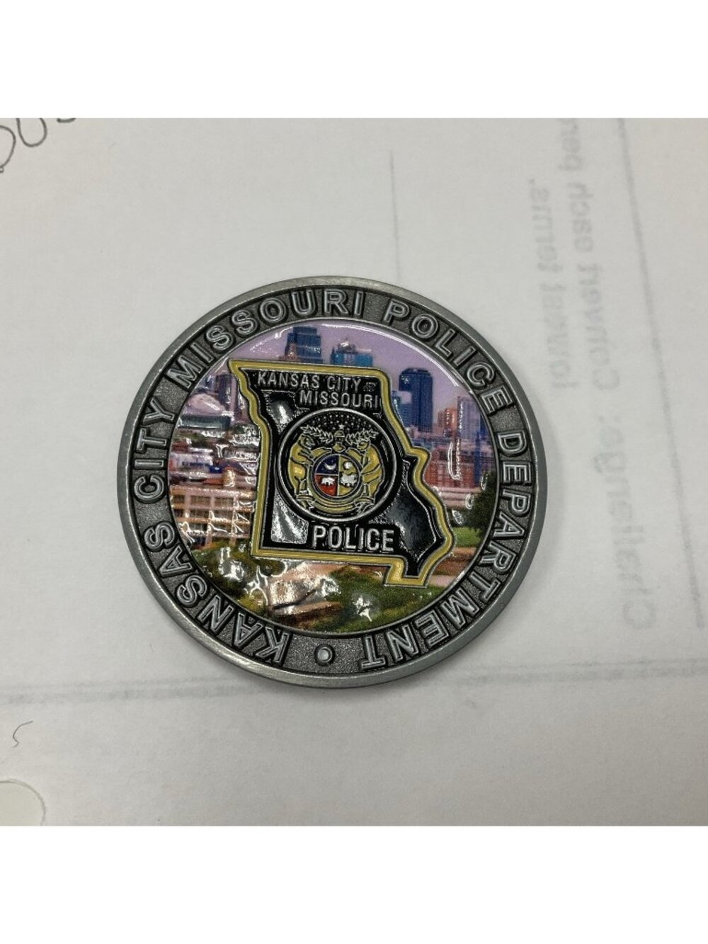Kansas City Missouri MO KCPD Police Department EAST Patrol 2015 Challenge Coin